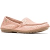 image:imageHush Puppies Womens AIDI Mocc SliponPale Peach Metallic Print Leather