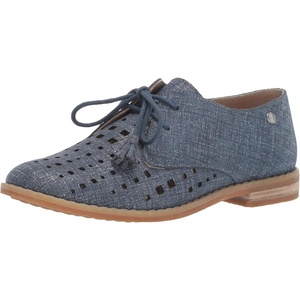image:imageHush Puppies Womens Chardon Perf OxfordNight Shadow Suede
