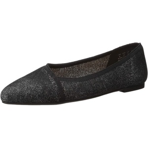 image:imageHush Puppies Womens Sadie Knit Ballet Loafer FlatBlack Knit