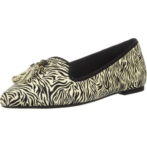 image:imageHush Puppies Womens Sadie Tassel SliponZerbra Calf Hair