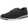 image:imageHush Puppies Mens Expert Plain Toe LaceupOxfordNavy Nubuck