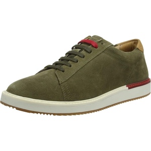 image:imageHush Puppies Mens Heath TrainersGreen Olive Suede Olive Suede